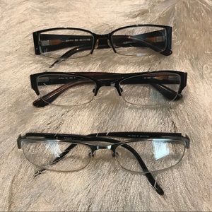 Bundle of 3 pair of Prescription Glasses